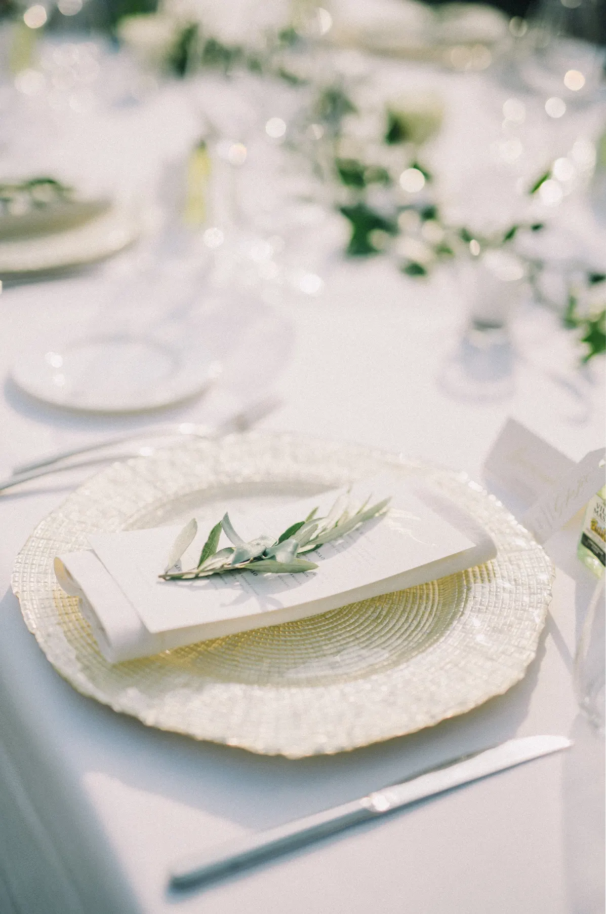 Table élégamment dressée pour un événement
